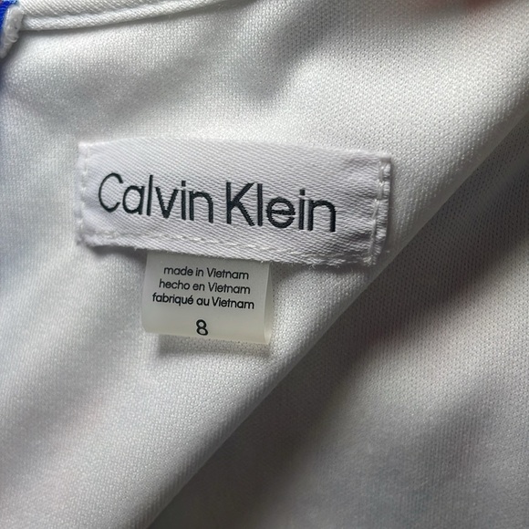 Calvin Klein Floral-Print Dress sz 8 - Picture 5 of 9